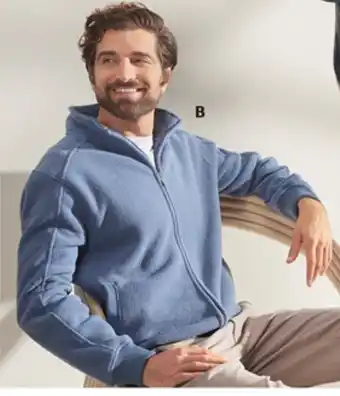 ALDI Men's Fleece Jacket Or Quarter Zip offer