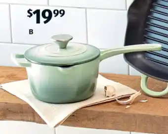 ALDI Cast Iron Saucepan offer
