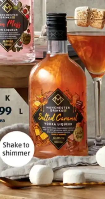 Manshester Drinks Salted Caramel Vodka Liqueur 500ml