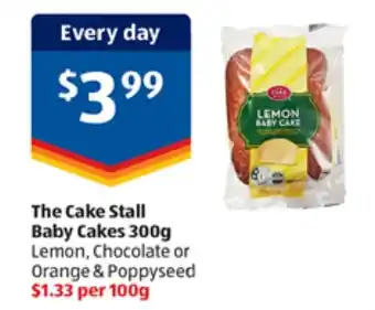 ALDI The Cake Stall Baby Cakes 300g Lemon offer