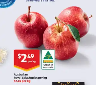 ALDI Australian Royal Gala Apples offer
