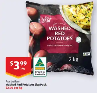 ALDI Australian Washed Red Potatoes offer