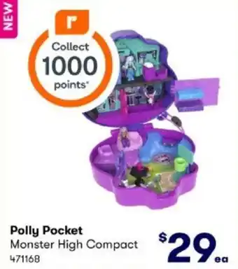 BIG W Polly Pocket Monster High Compact offer