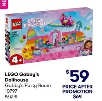 BIG W LEGO Gabby's Dollhouse offer
