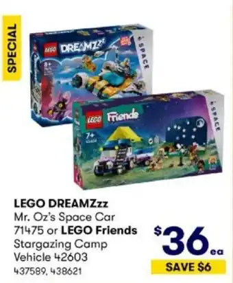 BIG W LEGO DREAMZzz Mr. Oz's Space Car offer