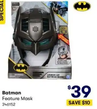 BIG W Batman Feature Mask offer