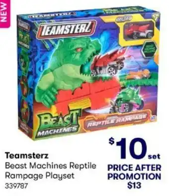 BIG W Teamsterz Beast Machines Reptile Rampage Playset offer