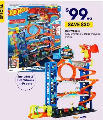 BIG W Hot Wheels City Ultimate Garage Playset offer