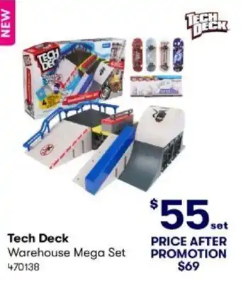 BIG W Tech Deck Warehouse Mega Set offer