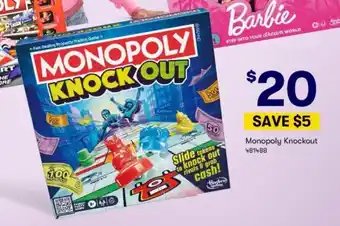 BIG W Monopoly Knockout offer