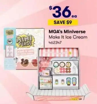 BIG W MGA's Miniverse Make It Ice Cream offer