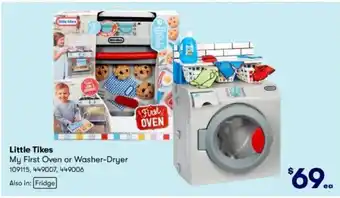 BIG W My First Oven or Washer-Dryer offer