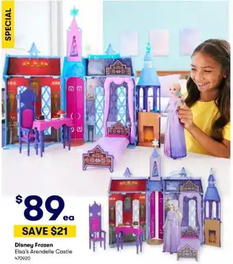 BIG W Disney Frozen Elsa's Arendelle Castle offer