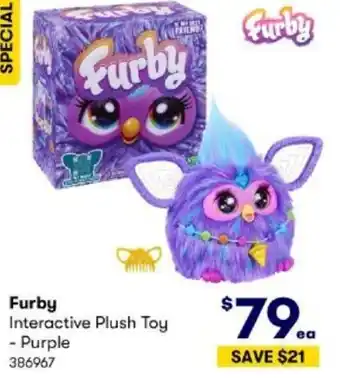 BIG W Furby Interactive Plush Toy offer