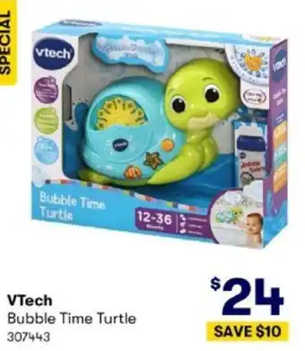 BIG W VTech Bubble Time Turtle offer