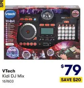 BIG W VTech Kidi DJ Mix offer