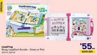 BIG W Leap Frog Bluey LeapStart Bundle offer