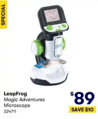 BIG W LeapFrog Magic Adventures Microscope offer