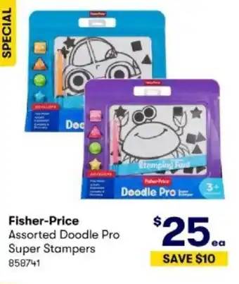 BIG W Fisher-Price Doodle Pro Super Stampers offer