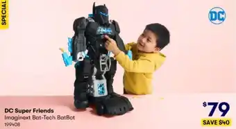 BIG W DC Super Friends Imaginext Bat-Tech BatBot offer