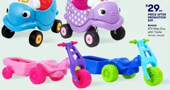 Avoca ATV Ride Ons with Trailer