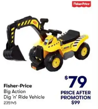 BIG W Fisher-Price Big Action offer