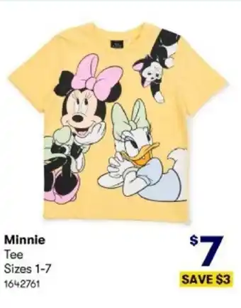 BIG W Minnie Tee Sizes 1-7 offer