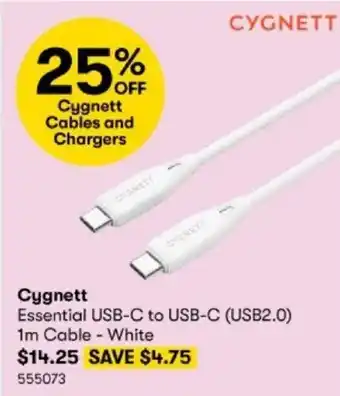 BIG W Cygnett offer