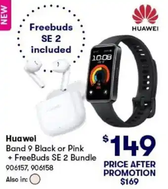 BIG W Huawei Band 9 offer
