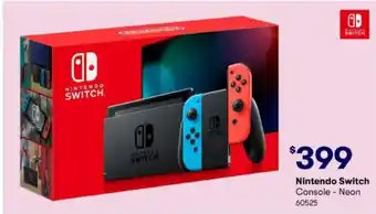 BIG W Nintendo Switch Console offer