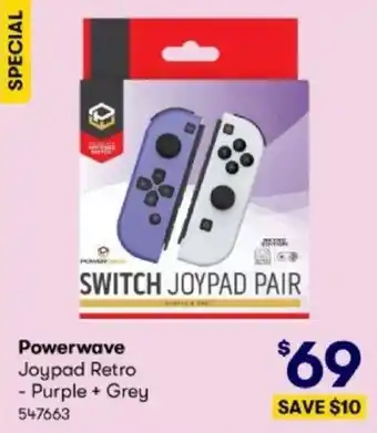 BIG W Powerwave Joypad Retro offer