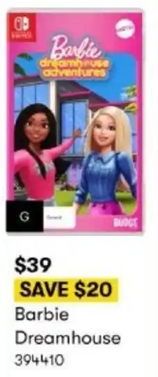 BIG W Barbie dreamheuse offer