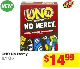 Mr Toys UNO NO MERCY offer