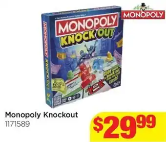 Mr Toys Monopoly Knockout offer