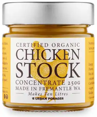 healthylife Urban Forager Organic Chicken Stock Concentrate 250g offer