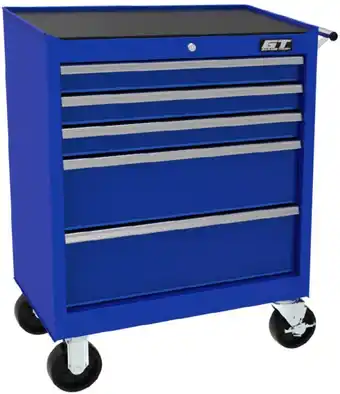 Autopro Garage Tough 27” 5 Drawer Tool Trolley offer