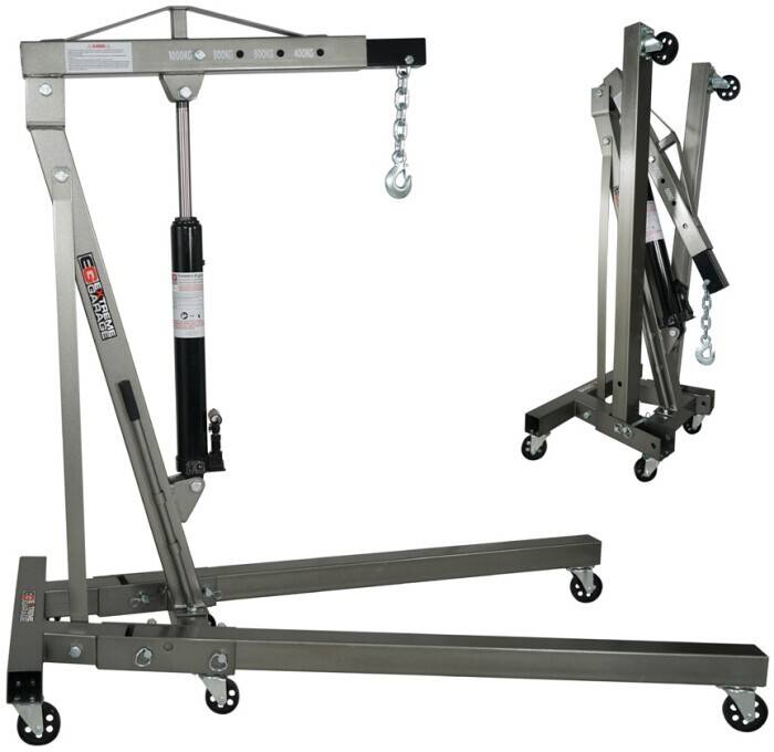 Extreme Garage 1000kg Folding Engine Crane offer at Autopro