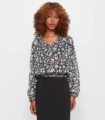 Petites Shirred Waist Blouse - Dannii Minogue