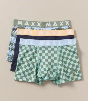 3 Pack Maxx Fitted Trunks