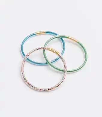 Kids 3 Pack Glitter Bracelets