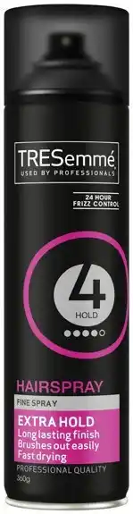 IGA TRESemmé Extra or Freeze Hold Hairspray 360g offer
