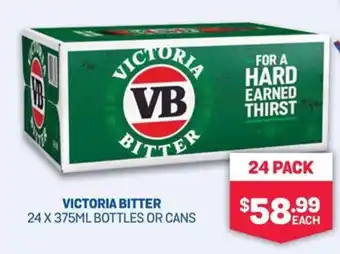 Bottlemart VICTORIA BITTER offer