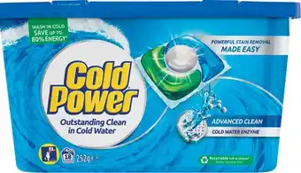 IGA Cold Power Laundry Triple Capsules 18 Pack offer
