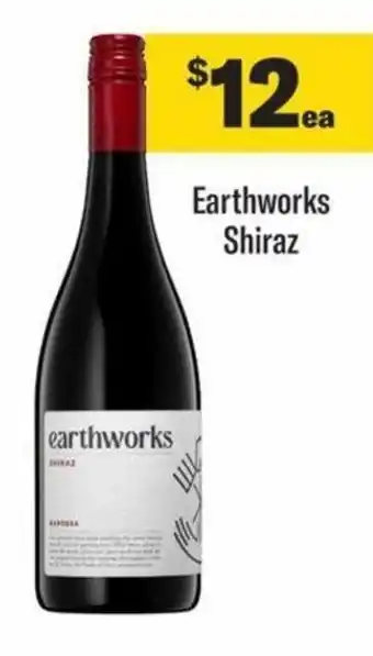 Liquorland Earthworks Shiraz offer