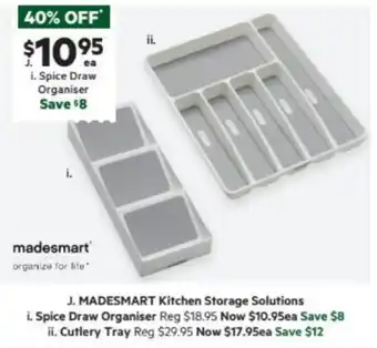 MADESMART Kitchen Storage Solutions