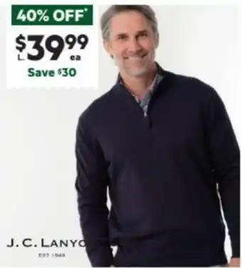 Harris Scarfe Blend Strech Zip Knit offer