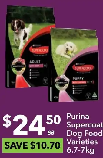 Ritchies Purina Supercoat Dog Food offer