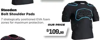 Steeden Bolt Shoulder Pads