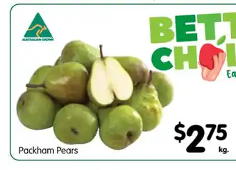 Packham Pears per kg