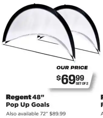 Regent 48 Pop Up Goals